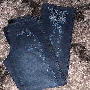 INC bedecked jeans. Size 4